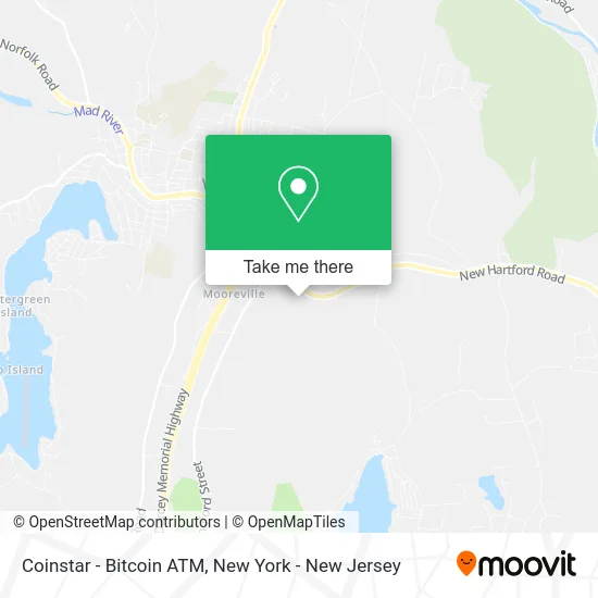 Coinstar - Bitcoin ATM map