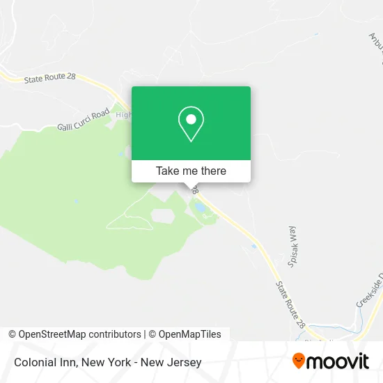Colonial Inn map