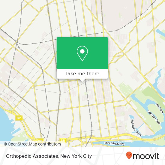 Orthopedic Associates map