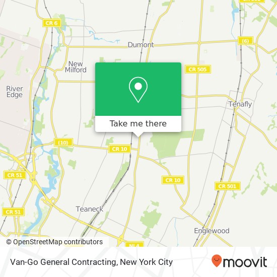 Mapa de Van-Go General Contracting