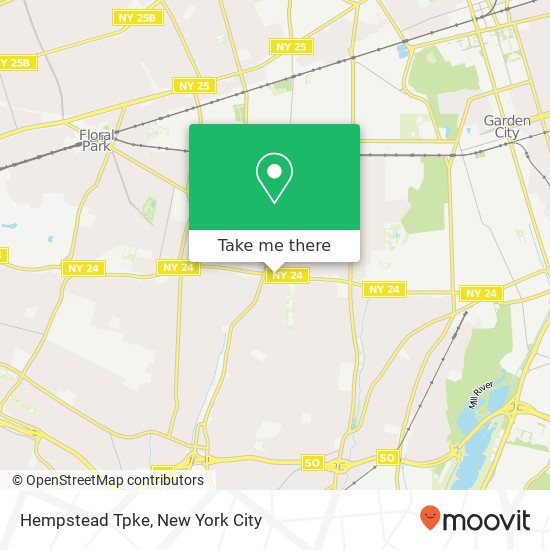 Hempstead Tpke map