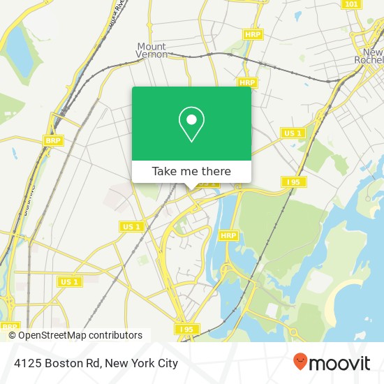 Mapa de 4125 Boston Rd