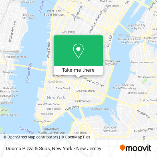 Douma Pizza & Subs map