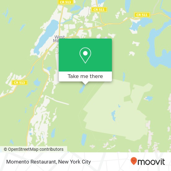 Momento Restaurant map