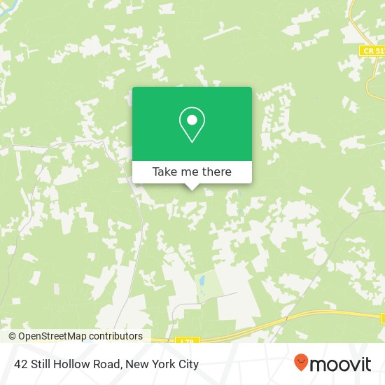 Mapa de 42 Still Hollow Road