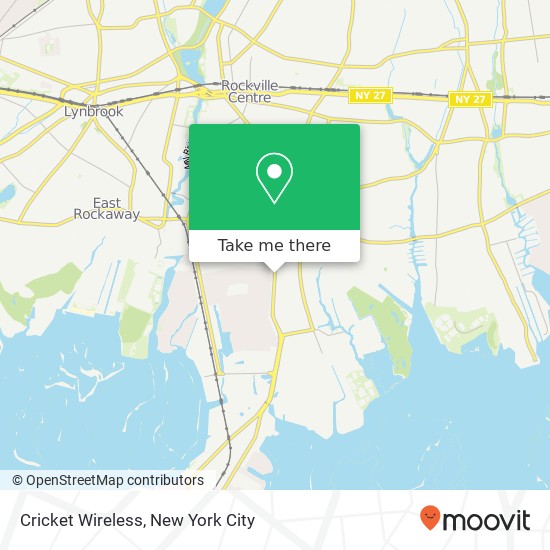 Cricket Wireless map