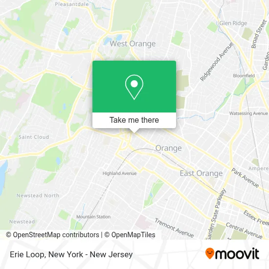 Erie Loop map