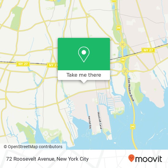 Mapa de 72 Roosevelt Avenue