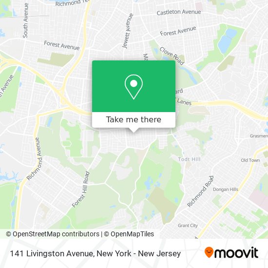 141 Livingston Avenue map