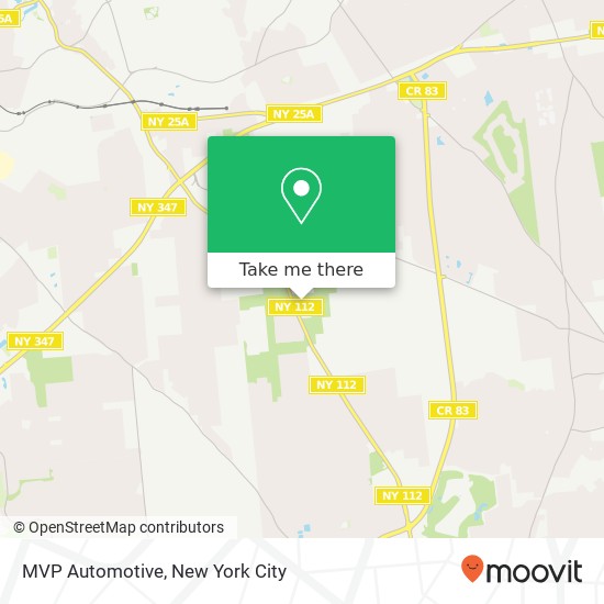 Mapa de MVP Automotive