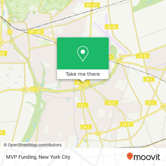 MVP Funding map