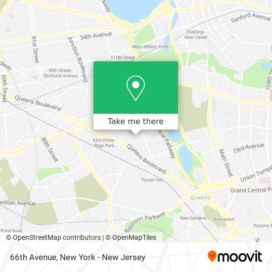 Mapa de 66th Avenue