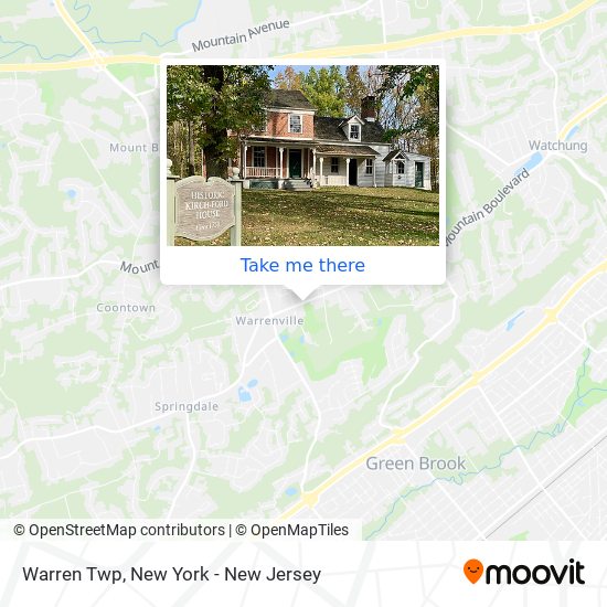 Mapa de Warren Twp