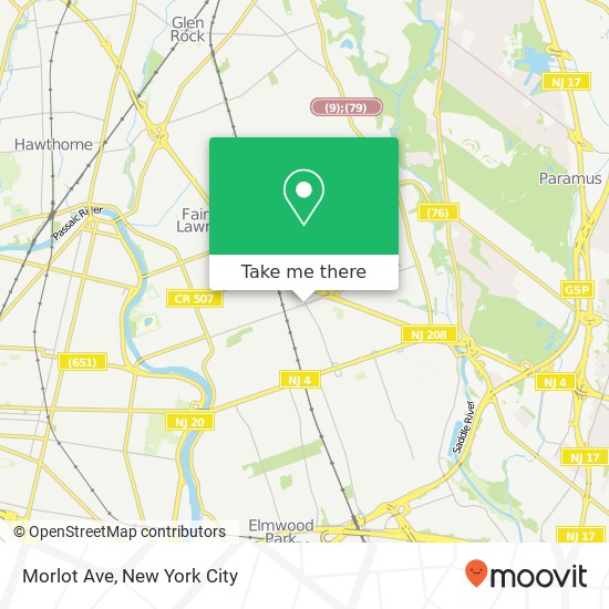 Morlot Ave map