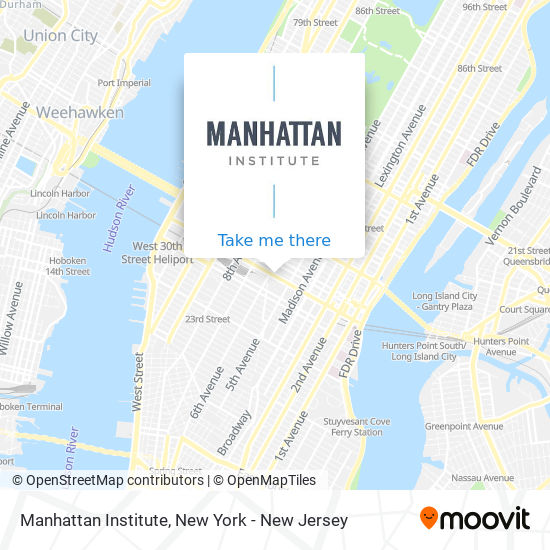 Mapa de Manhattan Institute