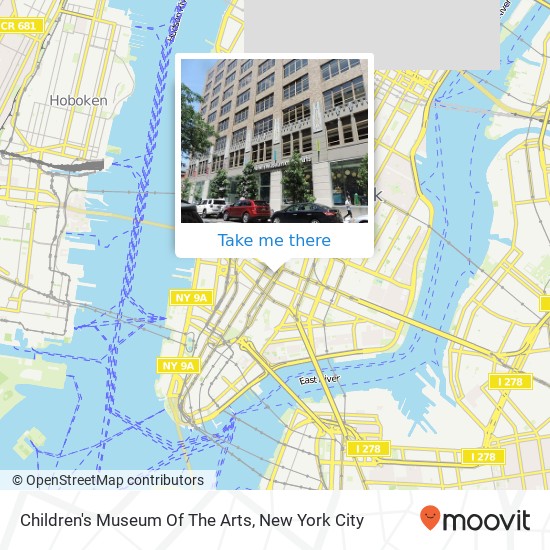 Mapa de Children's Museum Of The Arts