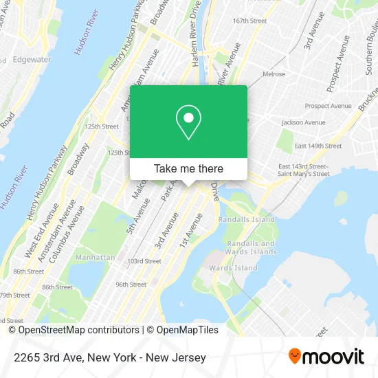 2265 3rd Ave map