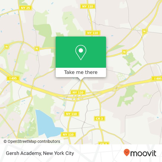 Mapa de Gersh Academy