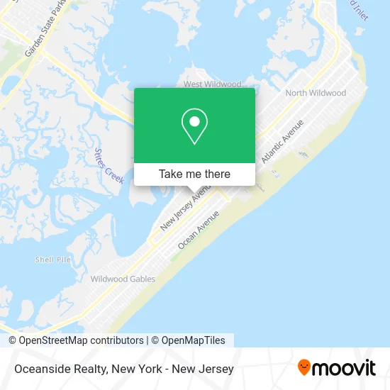 Oceanside Realty map