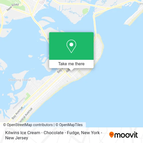 Kilwins Ice Cream - Chocolate - Fudge map