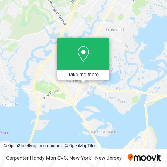 Carpenter Handy Man SVC map