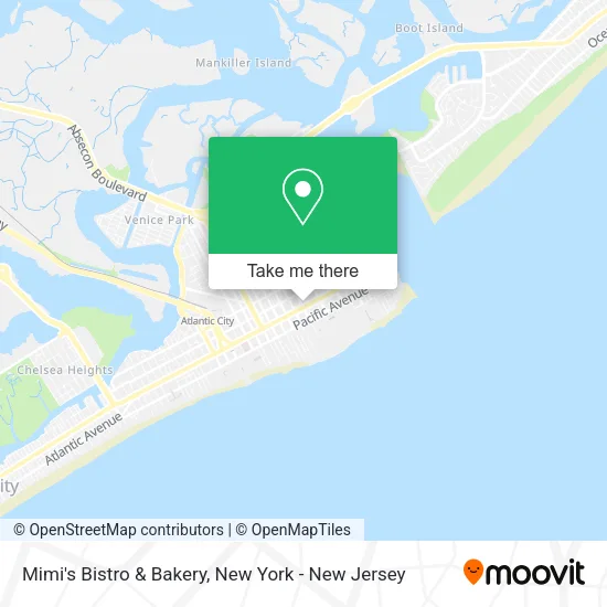 Mimi's Bistro & Bakery map