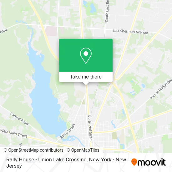 Rally House - Union Lake Crossing map
