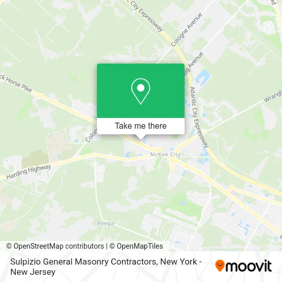 Sulpizio General Masonry Contractors map