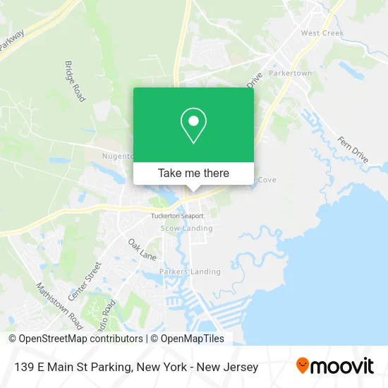 139 E Main St Parking map