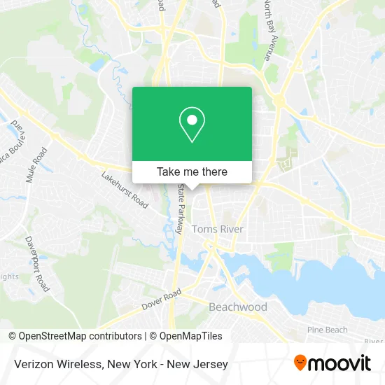 Verizon Wireless map