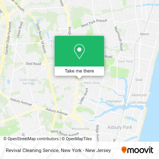 Revival Cleaning Service map