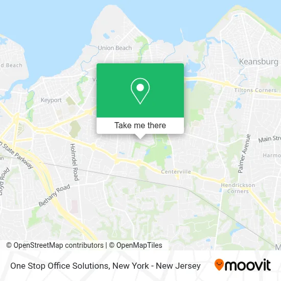 One Stop Office Solutions map