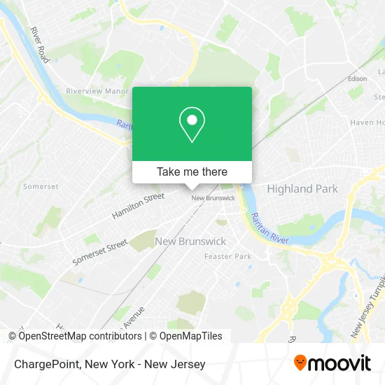 ChargePoint map