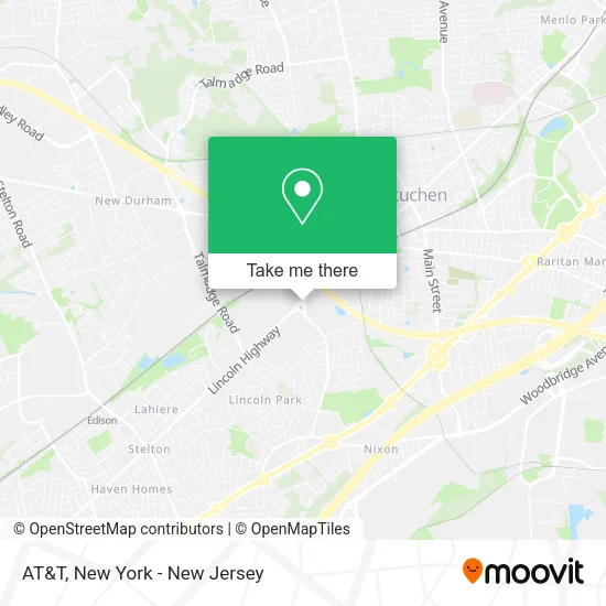 AT&T map