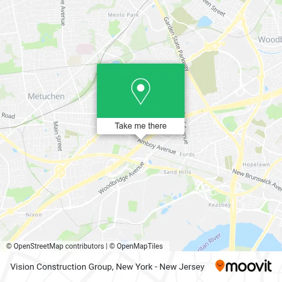 Vision Construction Group map