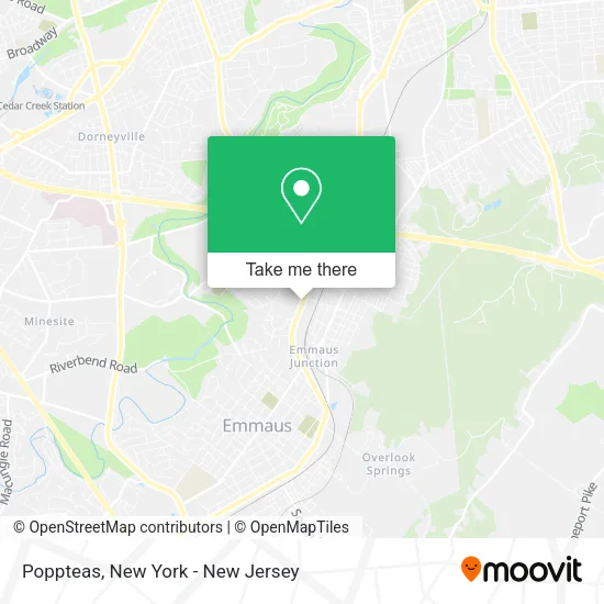 Poppteas map