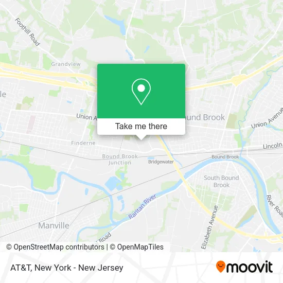 AT&T map