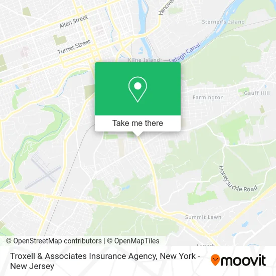 Troxell & Associates Insurance Agency map
