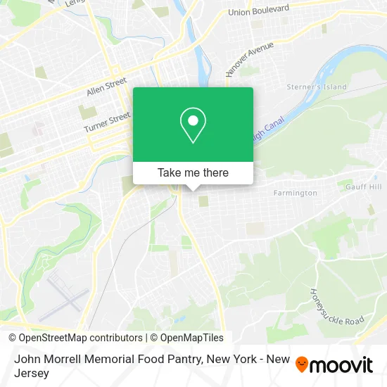 John Morrell Memorial Food Pantry map