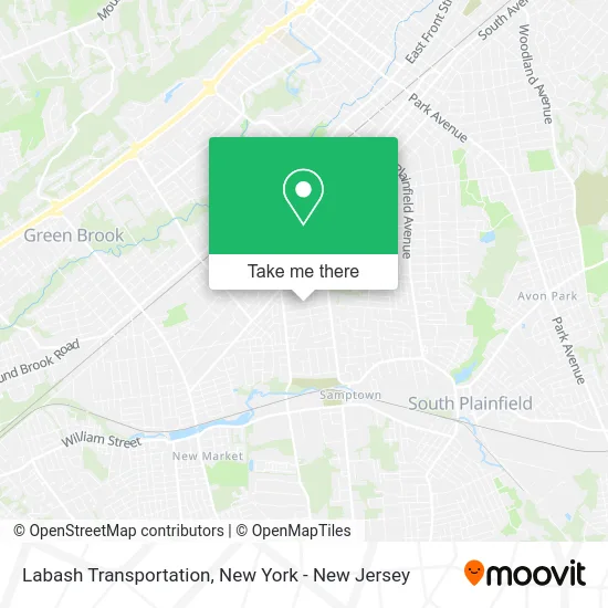 Labash Transportation map
