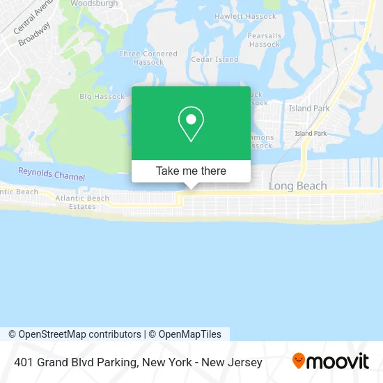 401 Grand Blvd Parking map