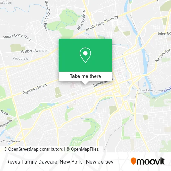Reyes Family Daycare map