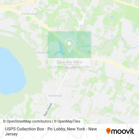 USPS Collection Box - Po Lobby map