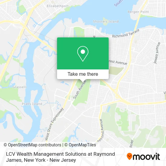 LCV Wealth Management Solutions at Raymond James map