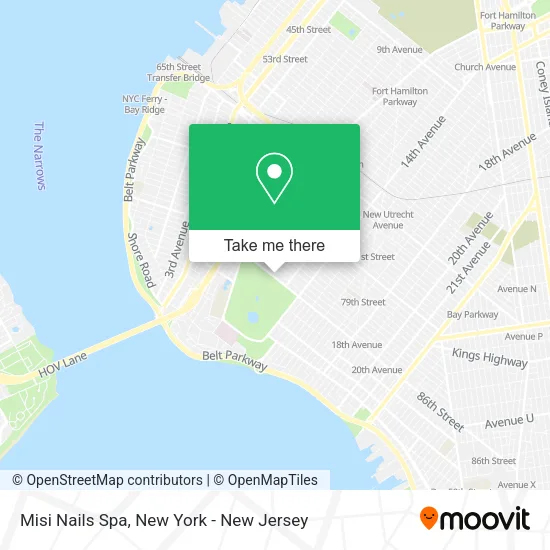 Misi Nails Spa map