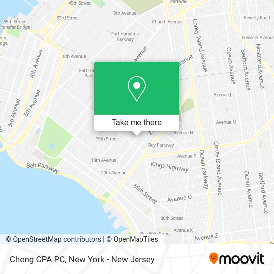 Cheng CPA PC map