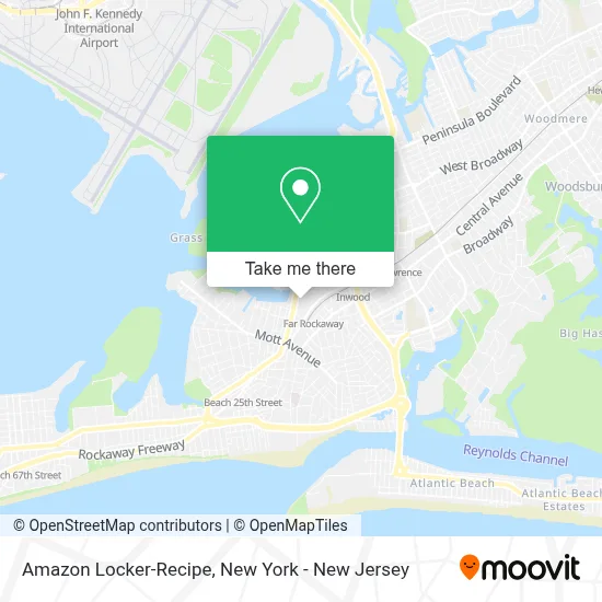 Amazon Locker-Recipe map