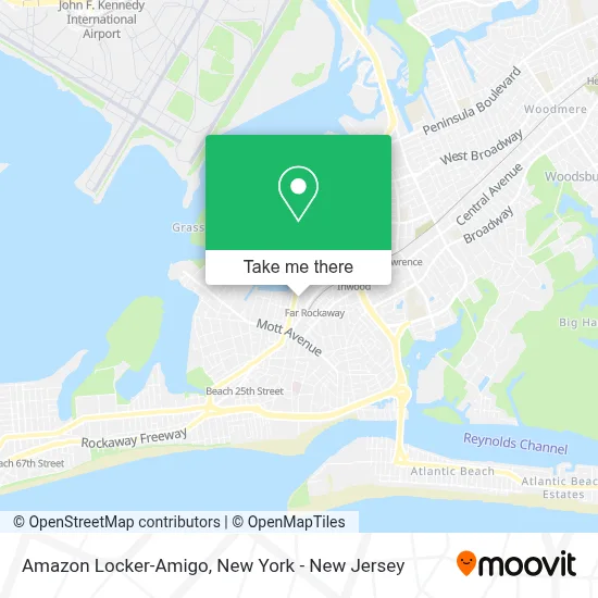 Amazon Locker-Amigo map
