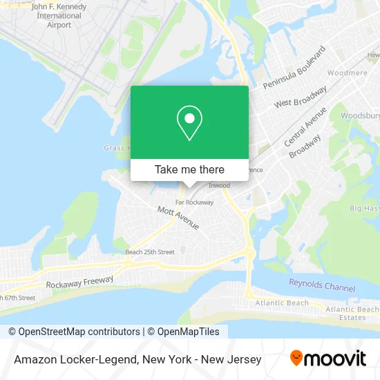 Amazon Locker-Legend map