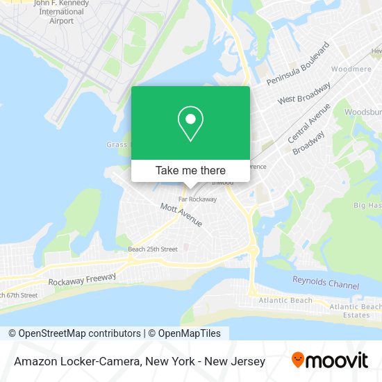 Amazon Locker-Camera map